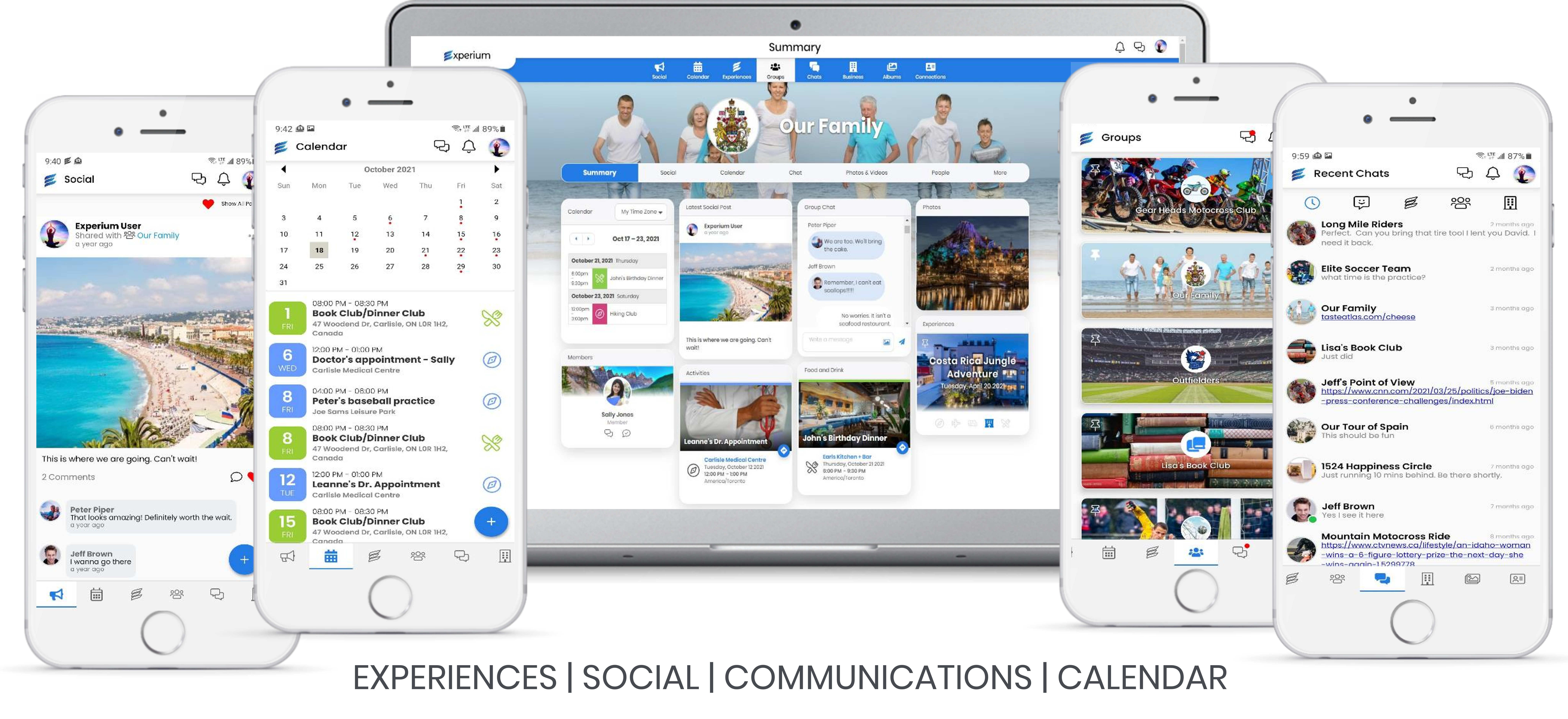 Experium is The Group Experience App
